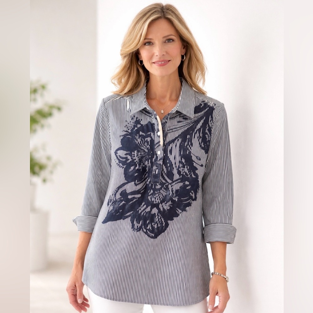 NWT  Chicos tunic/ blouse